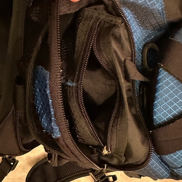 Blue and Black Backpack multi purpose Sm/M - Picture 7 of 10